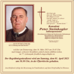 Nachruf Konsulent Peter Steinkogler