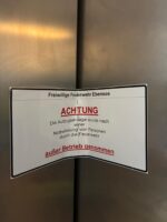 Eingeschlossene Person in Lift – 15.01.2026